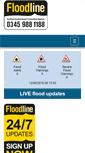 Mobile Screenshot of floodlinescotland.org.uk